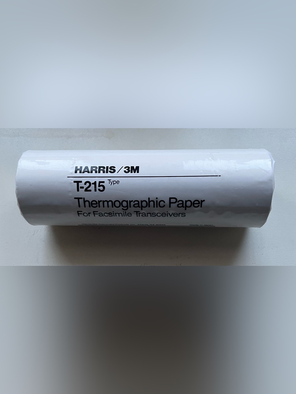 Harris/3M T-215 Thermographic Fax Paper For Facsimile Transceivers